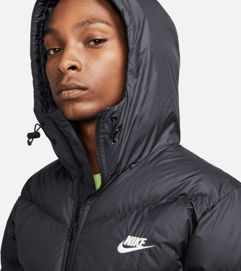 Nike Storm-fit Windrunner Primaloft Hooded Jacket Pufferjassen Kleding black black sail maat: M beschikbare maaten:M