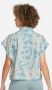 Nike Wash Jersey Top T-shirts Kleding worn blue white maat: M beschikbare maaten:XS S M L XL - Thumbnail 5