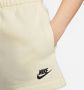 Nike Wmns Sportswear Club Fleece Short Sportshorts Kleding coconut milk black maat: S beschikbare maaten:XS S M L XL - Thumbnail 5
