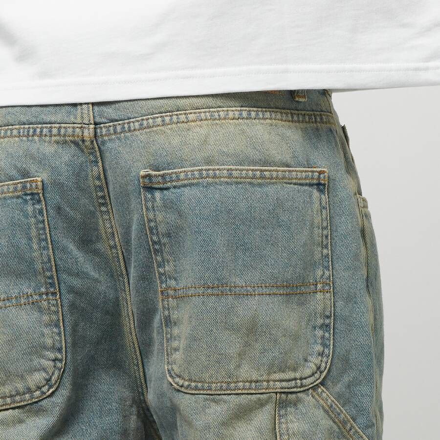 Pegador Daule Baggy Workwear Jeans Spijkerbroeken Kleding washed vintage blue maat: 29 beschikbare maaten:28 29 30 31 32 33