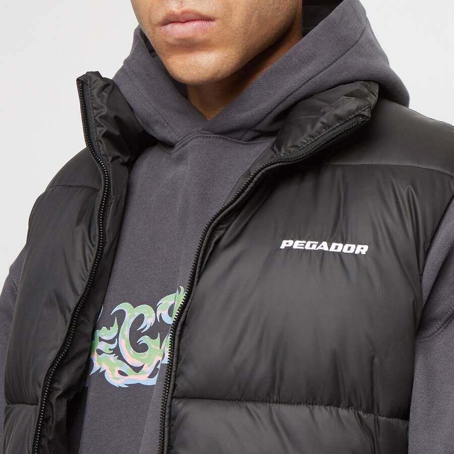 Pegador Landin Puffer Vest Bodywarmers Kleding black maat: S beschikbare maaten:S