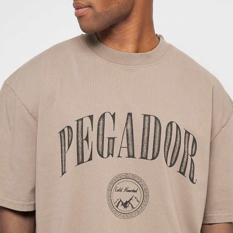 Pegador Simco Oversized Tee washed taupe