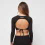 Sixth June Monochrom Crop Top Longsleeves Kleding black maat: L beschikbare maaten:L - Thumbnail 2