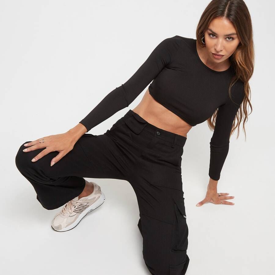 Sixth June Monochrom Crop Top