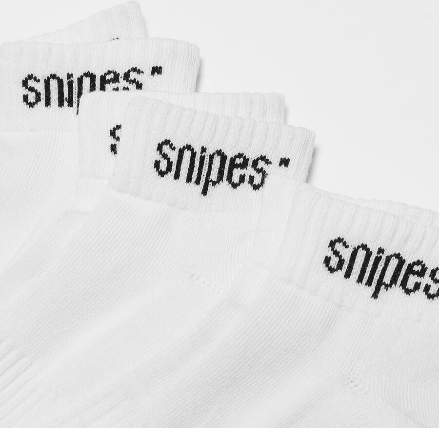 SNIPES Basic Ankle (3 Pack) Middellang Kleding white maat: 39-42 beschikbare maaten:35-38 39-42 43-46