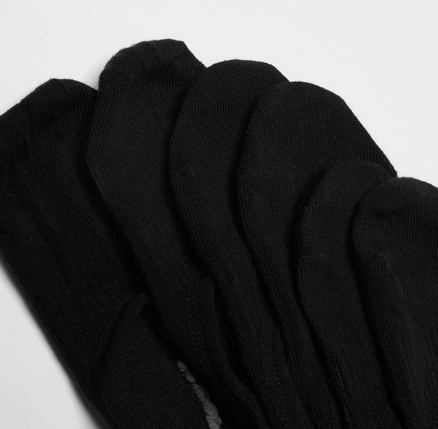 SNIPES Füssling Invisible (3 Pack) Kort Kleding schwarz maat: 39-42 beschikbare maaten:35-38 39-42 43-46