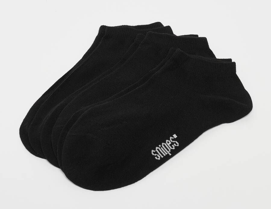 SNIPES No Show (3 Pack) Kort Kleding black maat: 39-42 beschikbare maaten:35-38 39-42 43-46