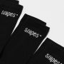 SNIPES Small Logo Essential Crew Socks (3 Pack) Lang Kleding black maat: 35-38 beschikbare maaten:35-38 39-42 43-46 - Thumbnail 2