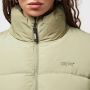 SNIPES Small Logo Short Puffer Jacket Pufferjassen Kleding light olive maat: XS beschikbare maaten:XS S M L - Thumbnail 4