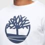 Timberland Witte T shirt Ss K r Brand Tree T - Thumbnail 5