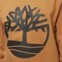 Timberland Kern Logo Crewneck Sweatshirt Brown Heren - Thumbnail 4