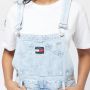 Tommy Jeans Dnm Dungaree Short Bf8012 - Thumbnail 3