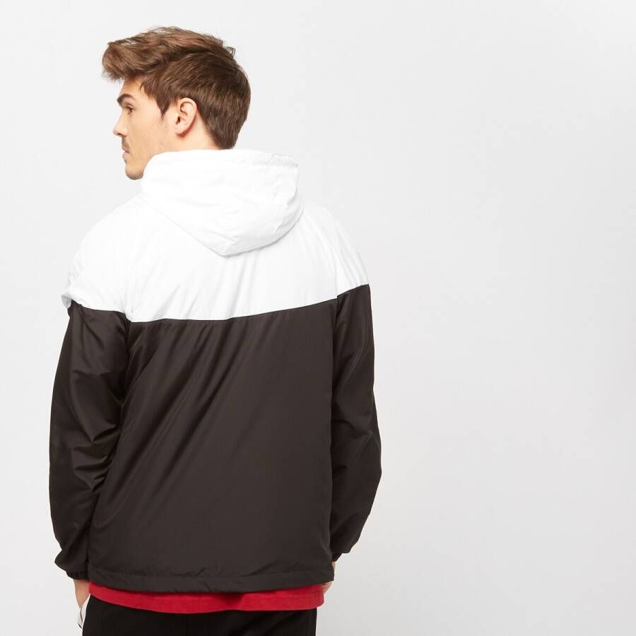 Urban Classics 2-Tone Tech Windrunner white black