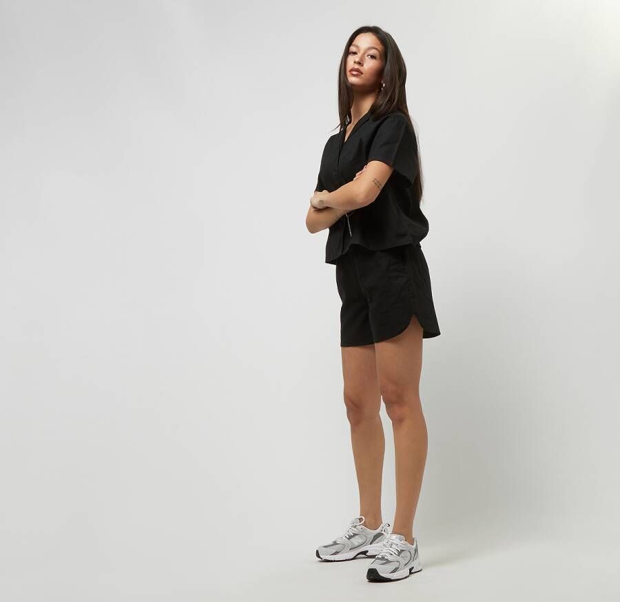 Urban Classics Ladies Linen Mixed Shorts