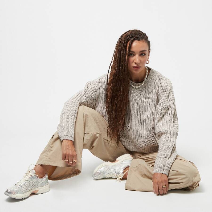 Urban Classics Wide Oversize Sweater Truien Kleding beige maat: XS beschikbare maaten:XS S M L