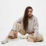 Urban Classics Wide Oversize Sweater Truien Kleding beige maat: XS beschikbare maaten:XS S M L - Thumbnail 4