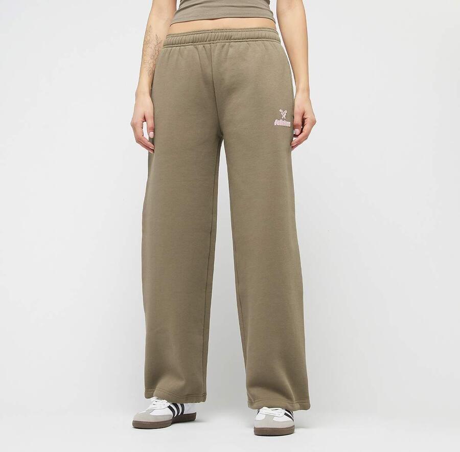 Felicious Basic Sweatpants Wo Trainingsbroeken groen Maat XXS Kleding - Foto 3