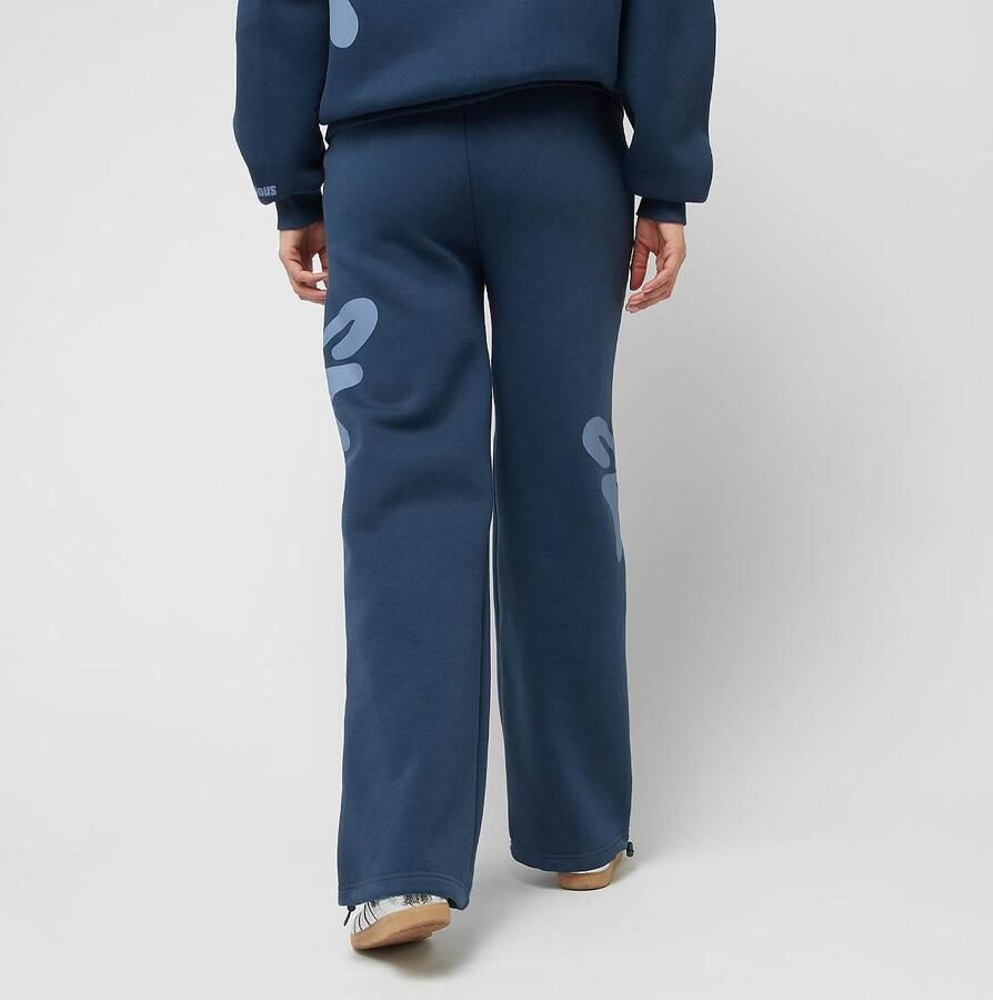 Felicious Oversized Sweatpants Wo Trainingsbroeken blauw Maat XXS Kleding