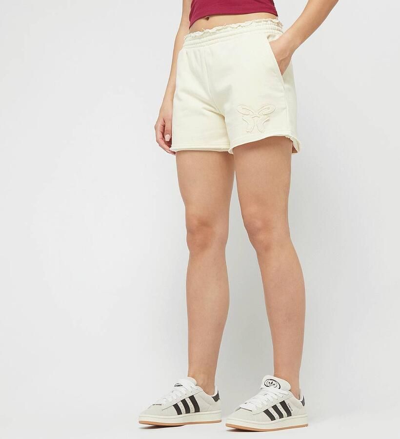 Felicious Sweatshorts Butterfly Wo Sportshorts beige Maat XXS Kleding - Foto 3