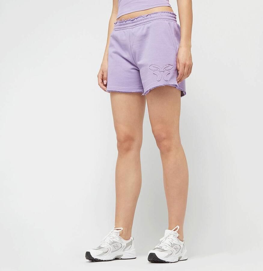 Felicious Sweatshorts Butterfly Wo Sportshorts roze Maat XXS Kleding - Foto 3