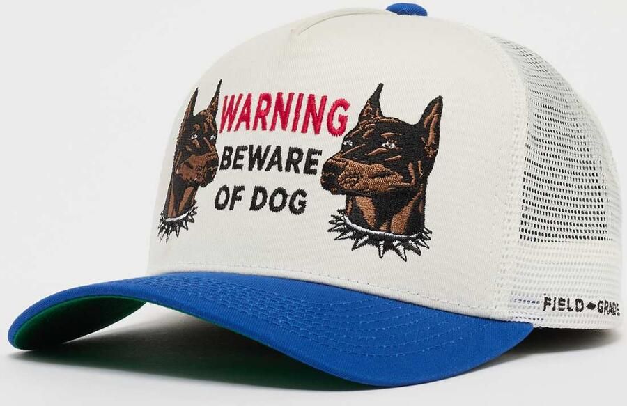 Field Grade Beware Of Dog Twill Mesh Trucker Unisex Caps multicolor Maat ONE SIZE Accessoires - Foto 3