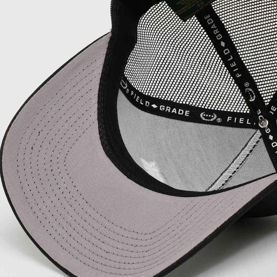 Field Grade Don t Ask Twill Mesh Trucker Unisex Caps zwart Maat ONE SIZE Accessoires