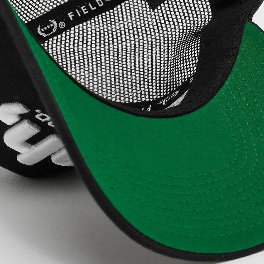 Field Grade I m Good Twill Mesh Trucker Unisex Caps zwart Maat ONE SIZE Accessoires