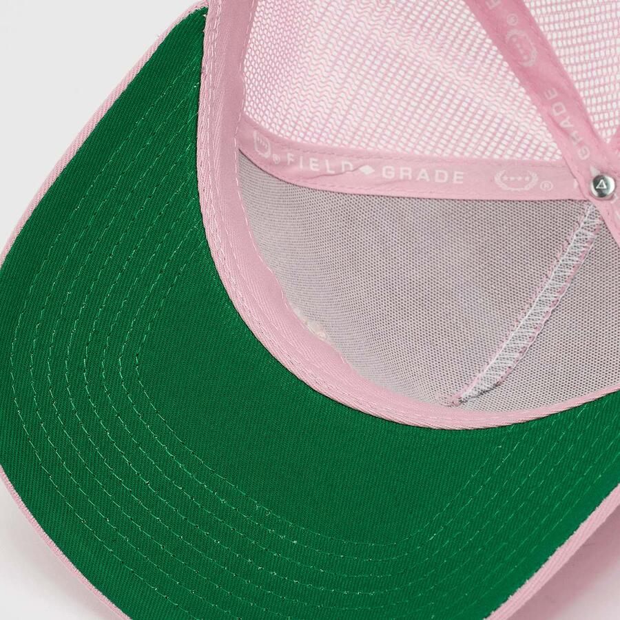 Field Grade Respectfully Twill Mesh Trucker Unisex Caps lichtroze Maat ONE SIZE Accessoires