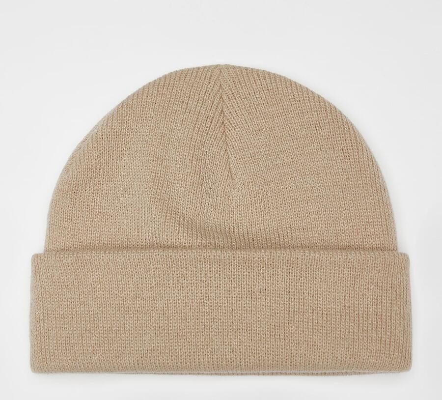 Flexfit Heavyweight Beanie Unisex Mutsen beige Maat ONE SIZE Accessoires - Foto 3