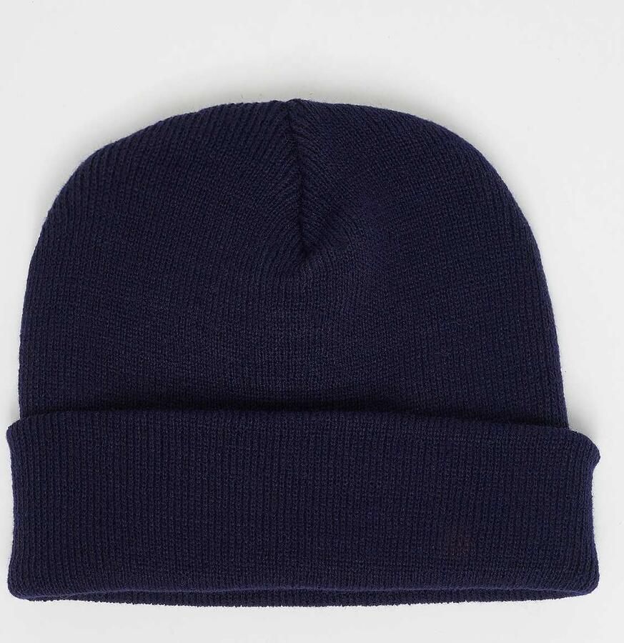 Flexfit Heavyweight Beanie Unisex Mutsen blauw Maat ONE SIZE Accessoires