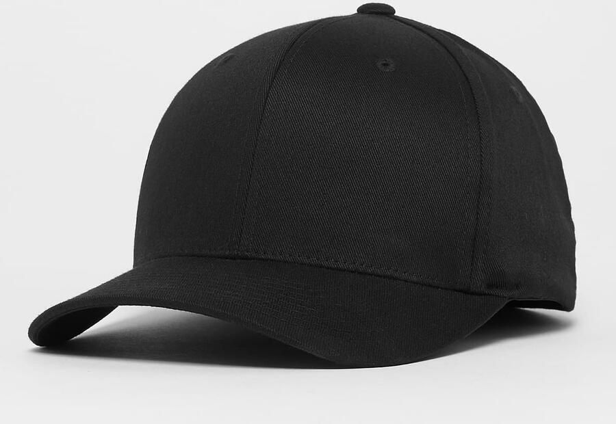 Flexfit Wooly Combed Unisex Caps zwart Maat YOUTH Accessoires - Foto 3