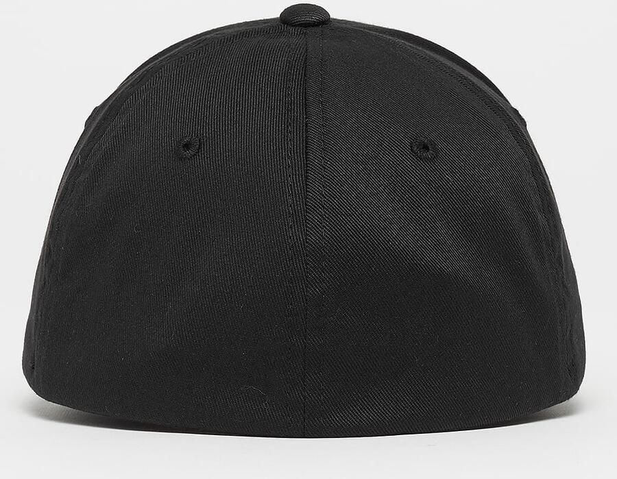 Flexfit Wooly Combed Unisex Caps zwart Maat YOUTH Accessoires
