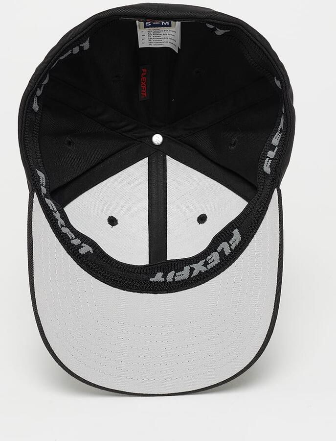 Flexfit Wooly Combed Unisex Caps zwart Maat YOUTH Accessoires - Foto 2