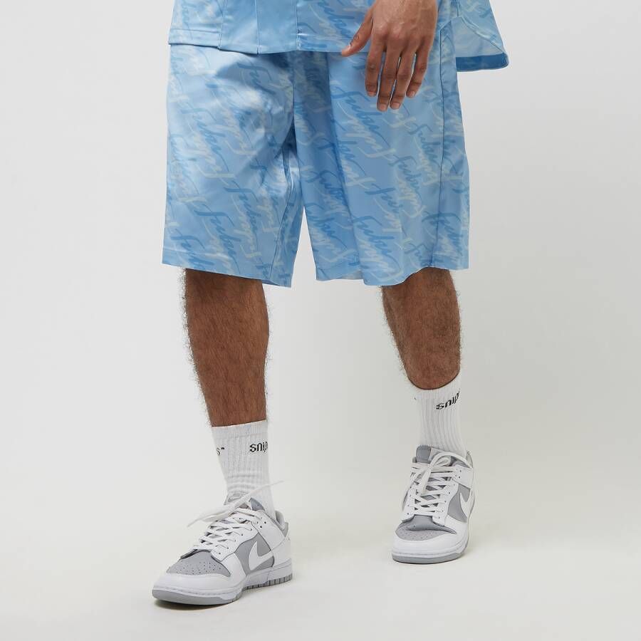 Fubu Retro All Over Print Shorts Sportshorts Kleding light blue maat: XL beschikbare maaten:S M L XL XS