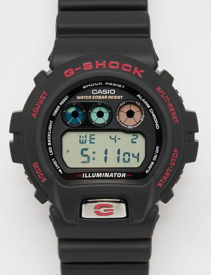 G-SHOCK DW-6900TR-1ER Unisex Horloges zwart Maat ONE SIZE Accessoires - Foto 3