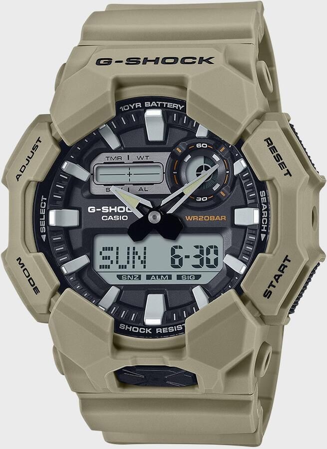 G-SHOCK GA-010-5AER Unisex Horloges beige Maat ONE SIZE Accessoires - Foto 3