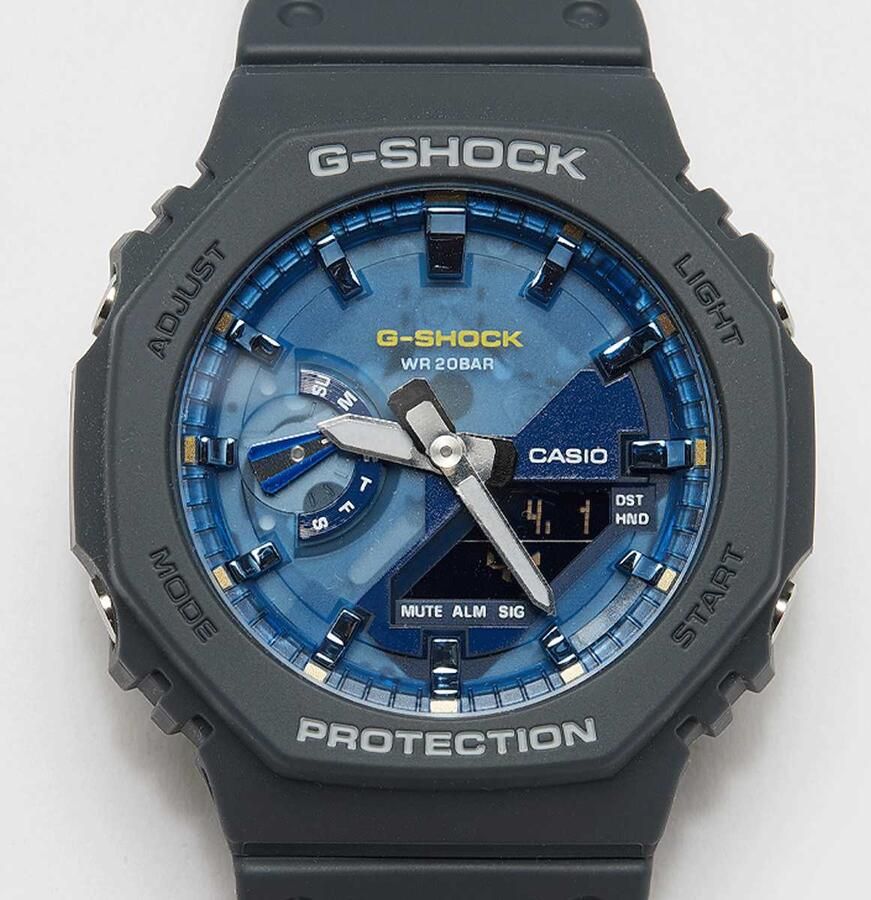 G-SHOCK GA-2100AS-2AER Unisex Horloges blauw Maat ONE SIZE Accessoires - Foto 3