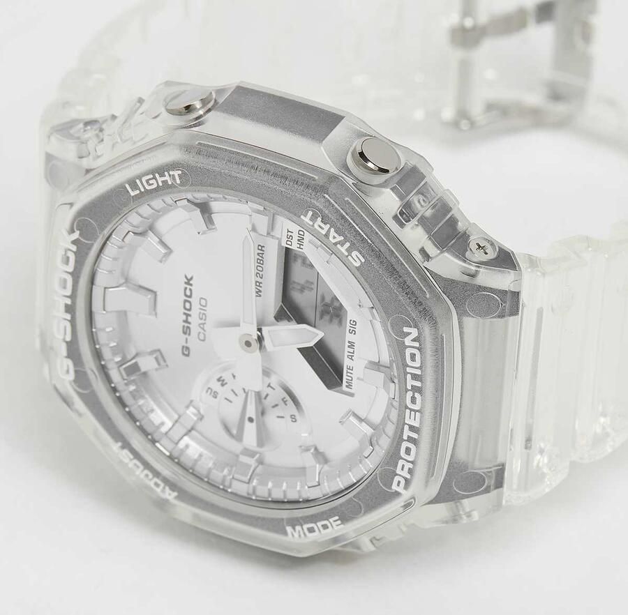 G-SHOCK GA-2100BM-7A8ER Unisex Horloges zilver Maat ONE SIZE Accessoires