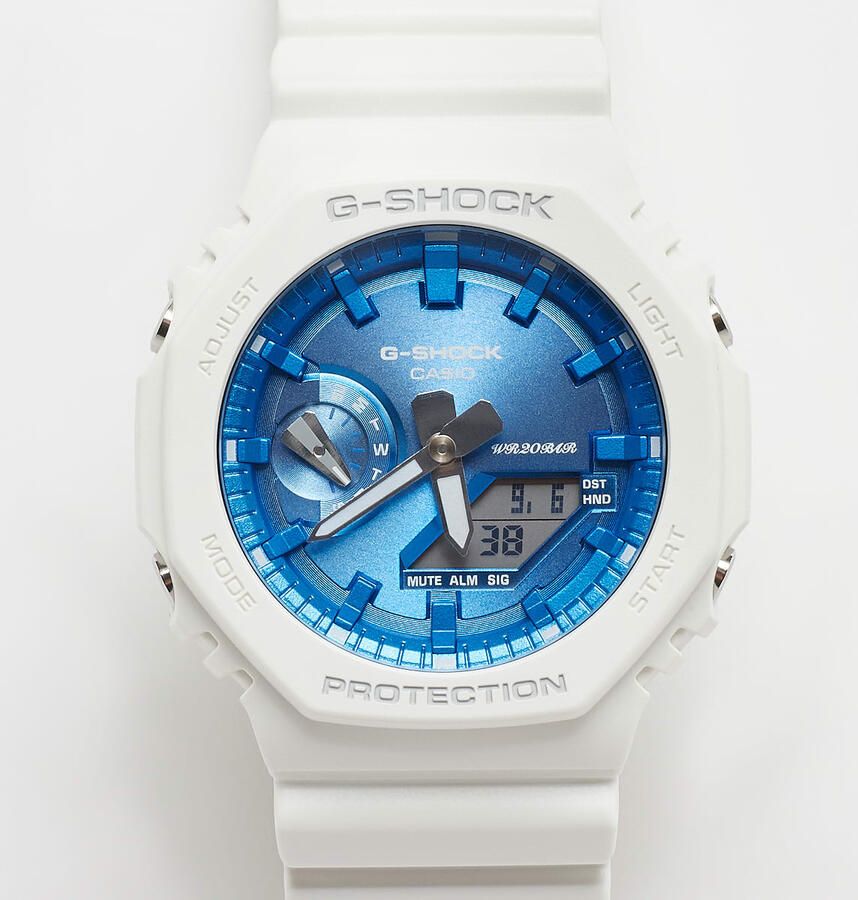G-SHOCK GA-2100WS-7AER Unisex Horloges wit Maat ONE SIZE Accessoires - Foto 2