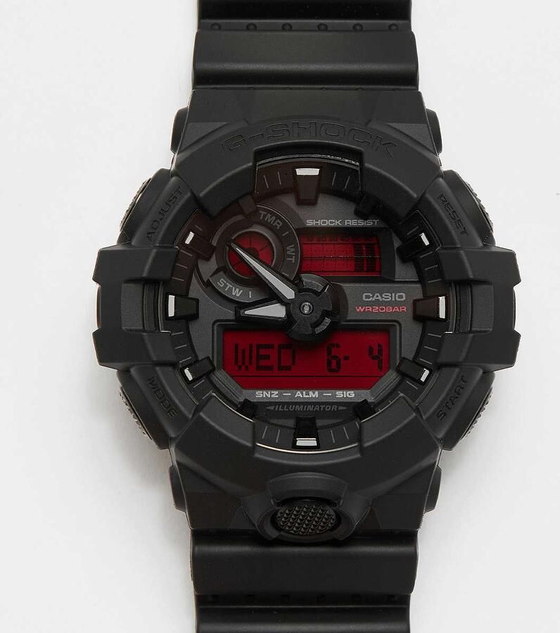 G-SHOCK GA-700BBR-1AER Unisex Horloges zwart Maat ONE SIZE Accessoires - Foto 3