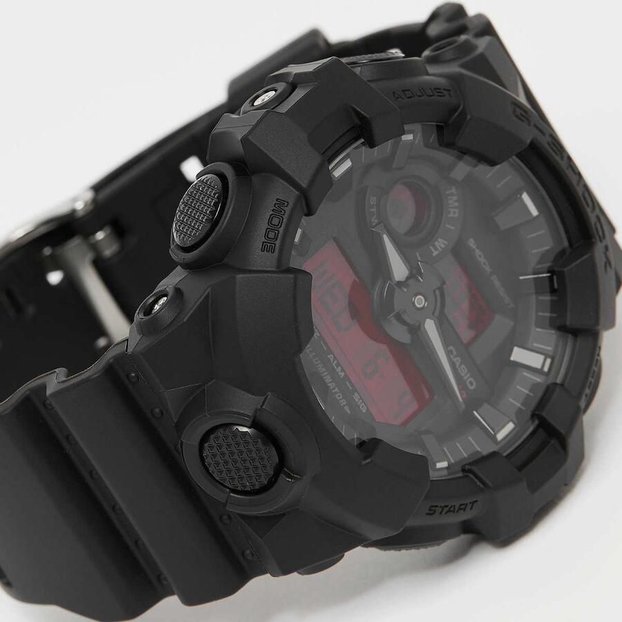 G-SHOCK GA-700BBR-1AER Unisex Horloges zwart Maat ONE SIZE Accessoires