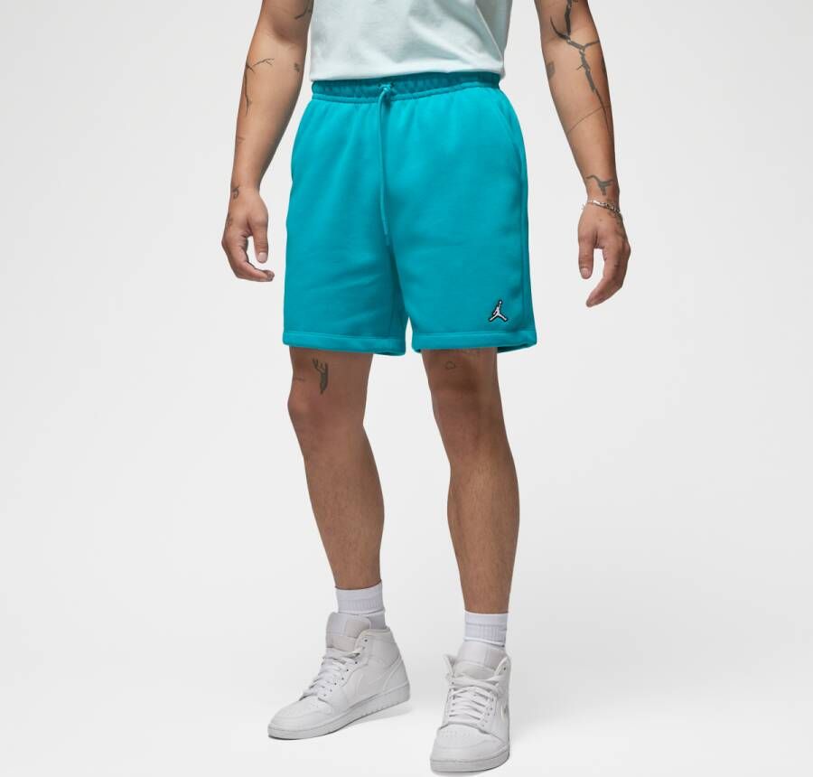 Jordan Brooklyn Fleece Shorts Sportshorts Kleding aquatone white maat: XL beschikbare maaten:L XL