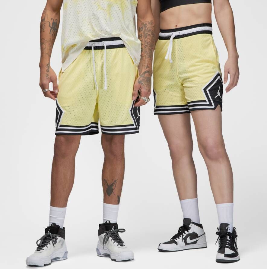 Jordan Dri-FIT Sport Diamond Herenshorts Geel