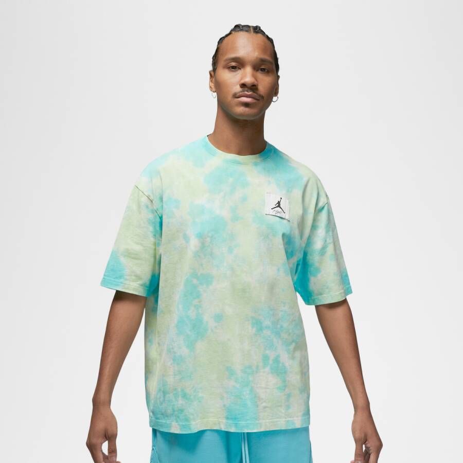 Jordan Essentials Oversized Graphic T-shirt T-shirts Kleding pale ivory pistachio frost maat: M beschikbare maaten:S M
