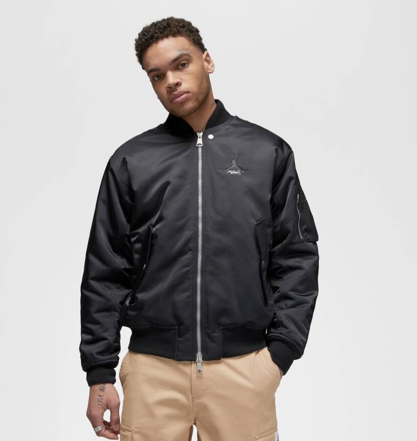 Jordan Essentials Renegade Jacket Bomberjacks Kleding black black off noir maat: S beschikbare maaten:S