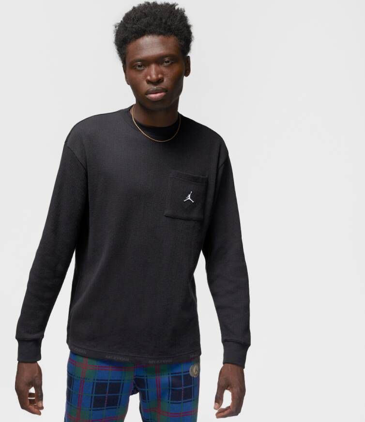 Jordan Essentials Winer Long Sleeve Top Longsleeves Kleding black maat: XL beschikbare maaten:XL