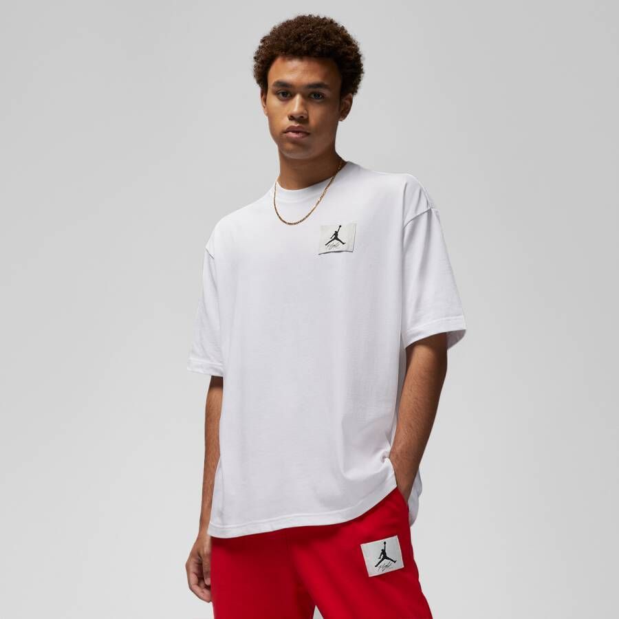 Jordan Flight Essentials Oversized T-shirt voor heren Wit
