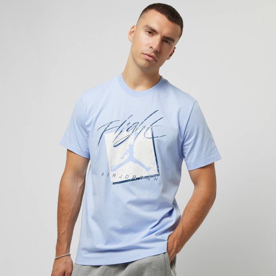Jordan Graphic T-shirt T-shirts Heren royal tint sail sky j fr blue maat: M beschikbare maaten:S M L