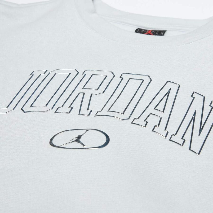 Jordan 1st Baby Blue Crew Unisex Hoodies & Sweaters grijs Maat 128-140 Kleding - Foto 2