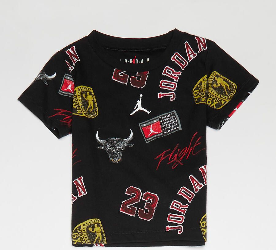 Jordan 23 Ring All Over Print Set (2 Piece) Baby sets Kids black maat: 122 beschikbare maaten:12 m 18 m 24 m 98 104 110 116 122 - Foto 2